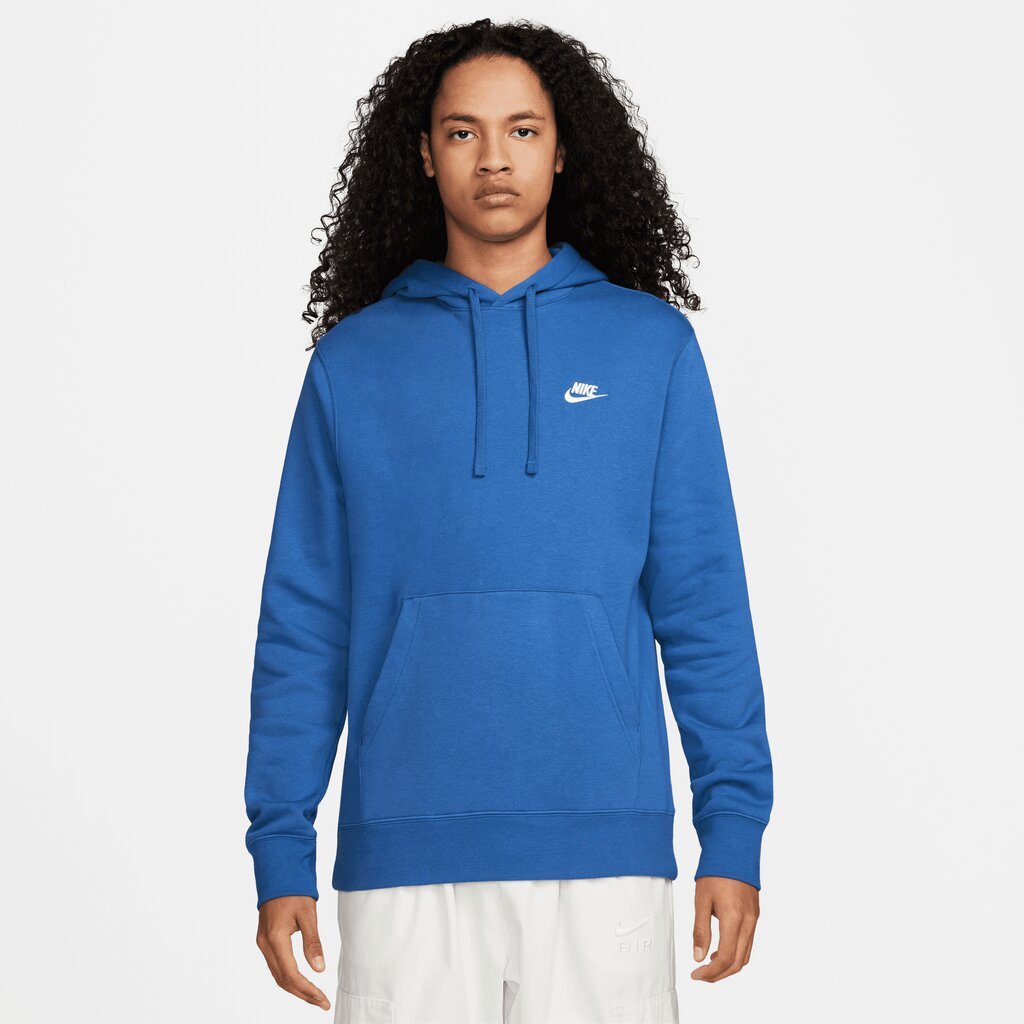 Nike meeste dressipluus NSW CLUB HOODIE, sinine hind ja info | Pusad meestele | hansapost.ee