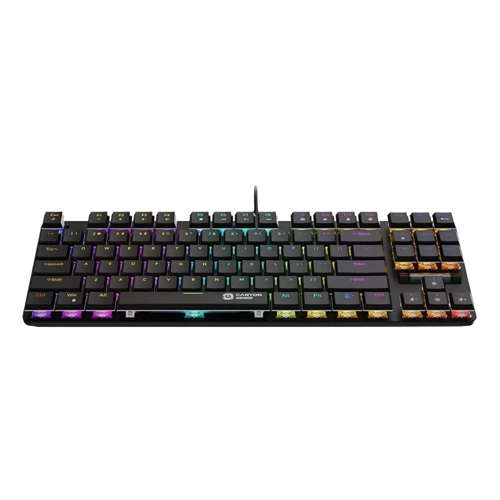 Canyon Cometstrike TKL GK-50, Black, US hind ja info | Klaviatuurid | hansapost.ee