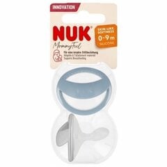 Силиконовые соски Nuk Mommy Ful, 0-9 мес, 2 шт. цена и информация | Пустышки | hansapost.ee