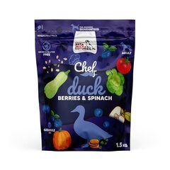 Micha Chef kuivtoit koertele pardi, marjade ja spinatiga, 1,5 kg price and information | Dry dog food and crisps | hansapost.ee