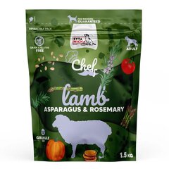 Micha Chef koerte kuivtoit lambaliha, spargli ja rosmariiniga, 1,5 kg price and information | Dry dog food and crisps | hansapost.ee