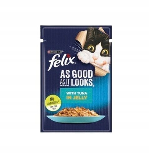 Purina Felix konserv kassidele veise-, kana-, lõhe- ja tuunikalaga, 44x85 g price and information | Kassikonservid | hansapost.ee