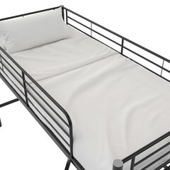 Кровать Midsleeper 90x200 см, черный металл цена и информация | Детские кровати | hansapost.ee