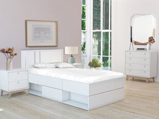 Magamistoa mööblikomplekt Notio Living, valge price and information | Bedroom furniture sets | hansapost.ee