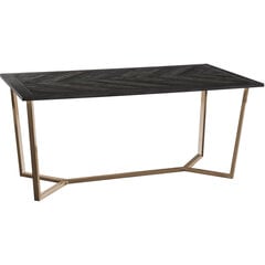 Обеденный стол 175x90 см на 8 мест коричневого цвета цена и информация | Кухонные и обеденные столы | hansapost.ee