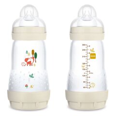 Бутылочка Mam Easy Start Anti-Colic, 0+ мес, 260 мл, 2 шт. цена и информация | Бутылочки и аксессуары | hansapost.ee