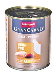 Animonda GranCarno Single Protein konserv koertele kanaga, 800 g price and information | Koerakonservid | hansapost.ee