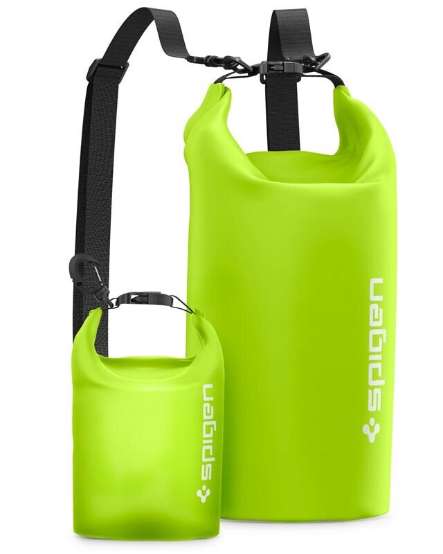 Spigen Aqua Shield WaterProof Dry Bag 20L + 2L A630, cactus green цена и информация | Telefonide kaitsekaaned ja -ümbrised | hansapost.ee