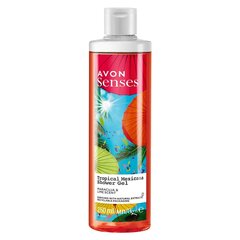 Гель для душа Avon Tropical Mexicana с ароматом маракуйи и лайма, 250мл цена и информация | Масла, гели для душа | hansapost.ee