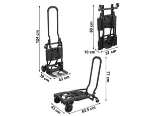 Transpordikäru 2in1 Notio Living Shifter, 1 tk. hind ja info | Käsitööriistad | hansapost.ee