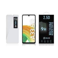 OBAL:ME 2.5D Glass Screen Protector for Samsung Galaxy A33 5G Clear цена и информация | Защитные пленки для телефонов | hansapost.ee