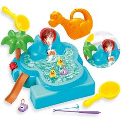 WOOPIE Water Table 2in1 Игра Рыбалка Водопад 6 эл. цена и информация | Игрушки (пляж, вода, песок) | hansapost.ee