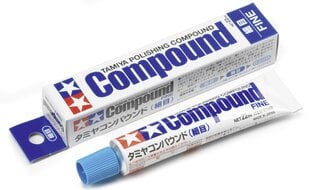 Шлиф.-полировочная паста Tamiya, Polishing Compound (Fine), 87069 цена и информация | Принадлежности для рисования, лепки | hansapost.ee