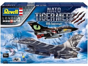 Сборная пластиковая модель Revell - NATO Tiger Meet 60th Anniversary подарочный набор, 1/72, 05671 цена и информация | Конструкторы и кубики | hansapost.ee