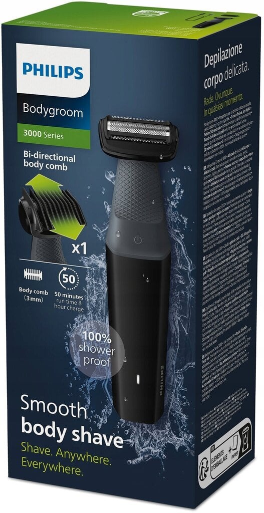 Philips Bodygroom 3000 BG3017 01 цена и информация | Juukselõikusmasinad ja trimmerid | hansapost.ee