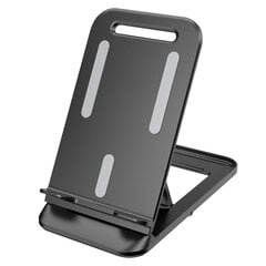 Universal Foldable Stand Black цена и информация | Аксессуары для планшетов, электронных книг | hansapost.ee