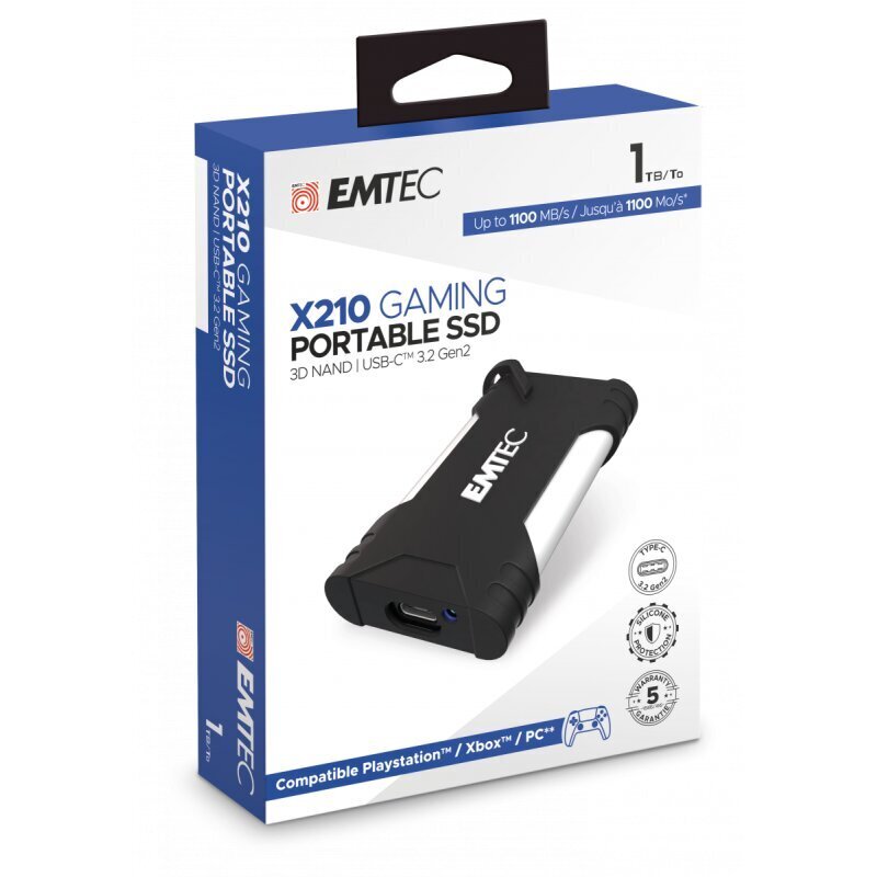 Emtec ECSSD1TX210G цена и информация | Välised kõvakettad | hansapost.ee