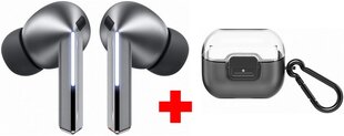 Samsung Galaxy Buds3 Pro Silver + Samsung Clip Case hind ja info | Kõrvaklapid | hansapost.ee