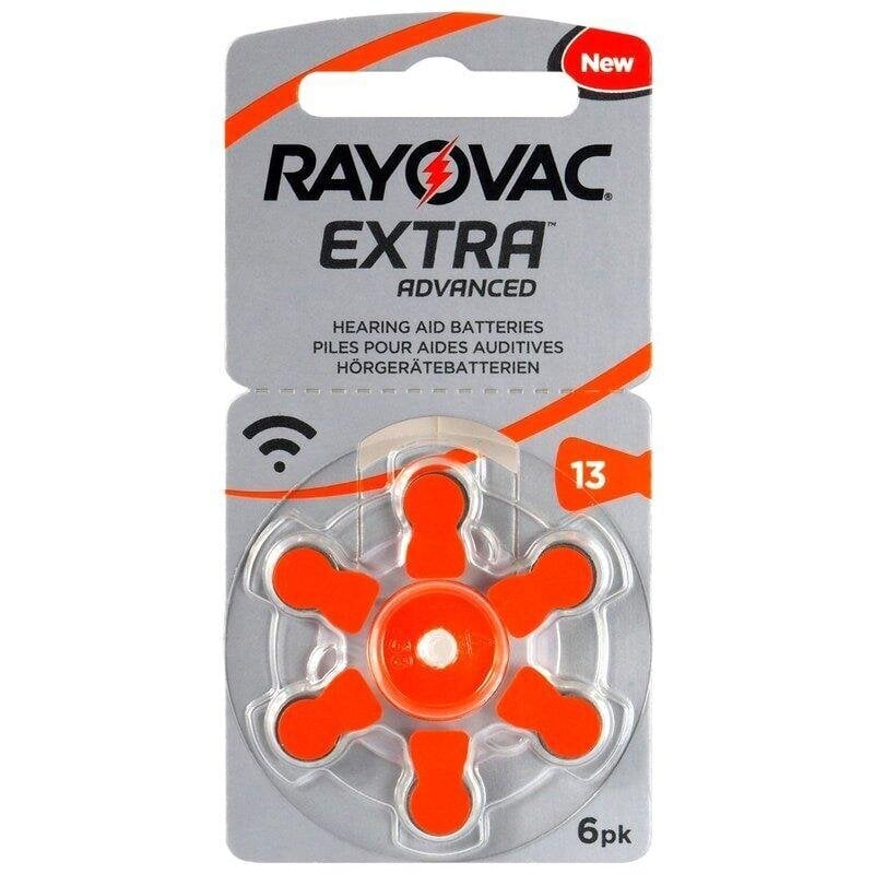 Rayovac Extra Advanced 13 elementi kuuldeaparaatide jaoks, 60 tk hind ja info | Patareid | hansapost.ee