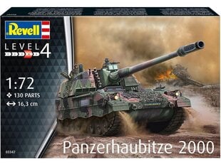 Сборная пластиковая модель. Revell - Panzerhaubitze 2000, 1/72, 03347 цена и информация | Revell Товары для детей и младенцев | hansapost.ee