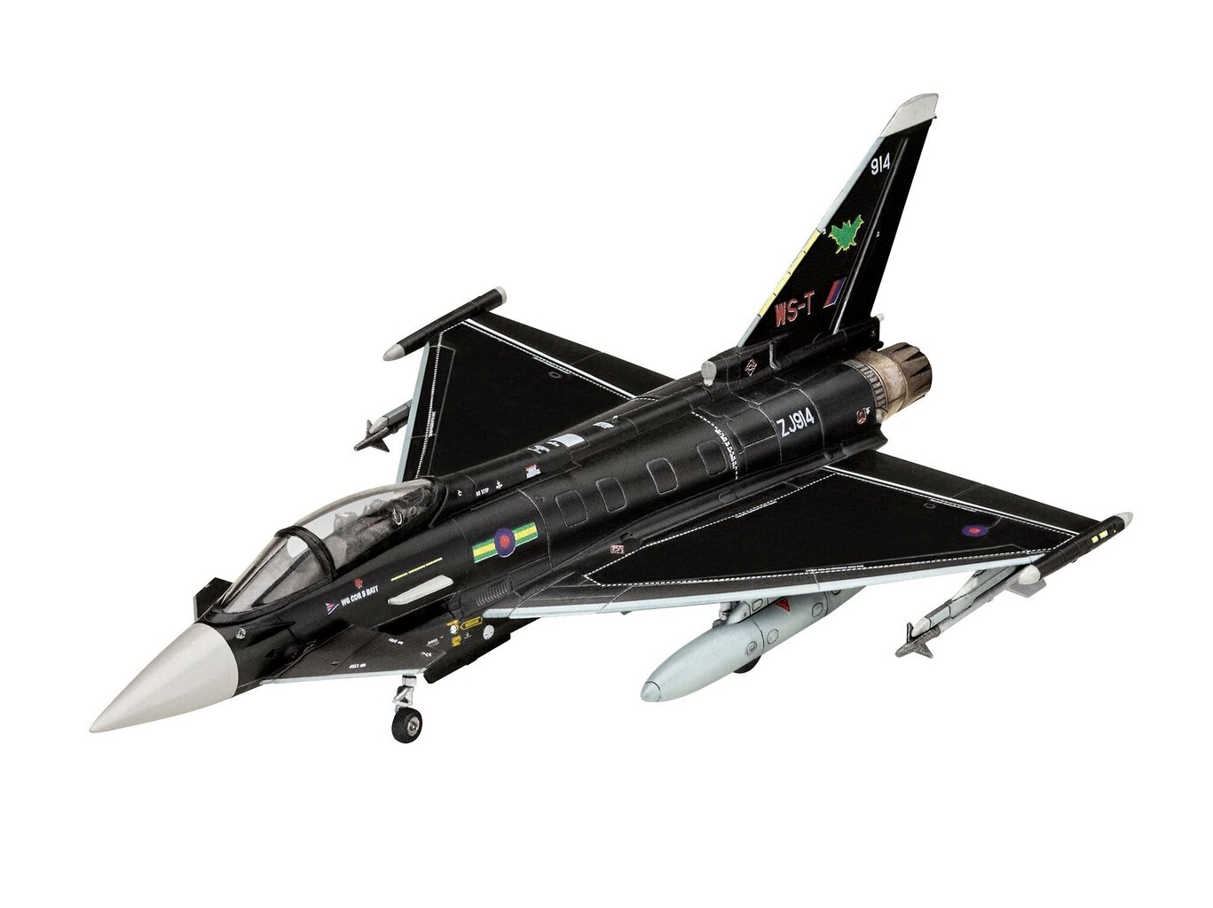 Revell - Eurofighter Typhoon - RAF mudeli komplekt, 1/144, 63796 цена и информация | Klotsid ja konstruktorid | hansapost.ee