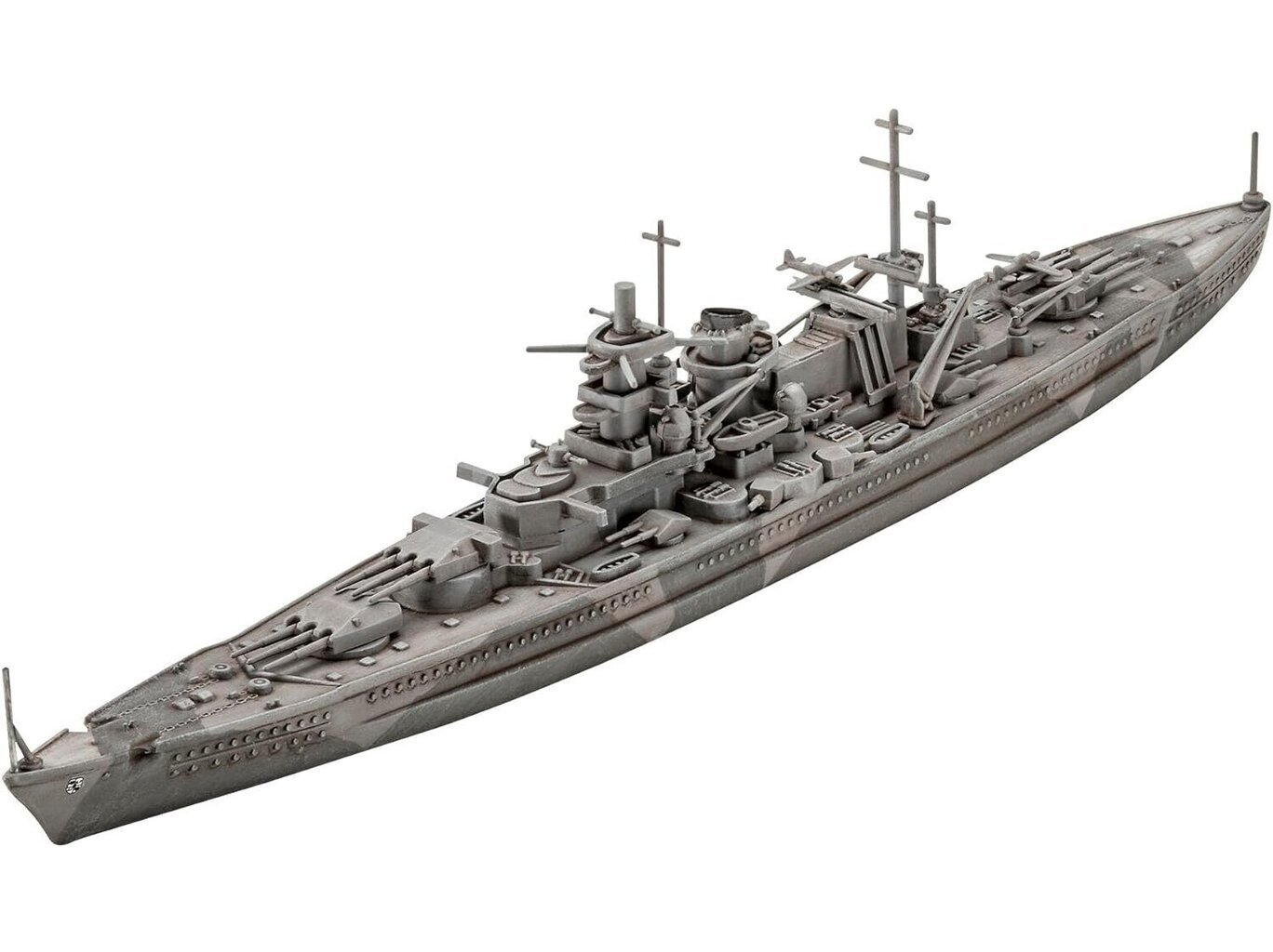 Revell - Battleship Gneisenau mudeli komplekt, 1/1200, 65181 цена и информация | Klotsid ja konstruktorid | hansapost.ee