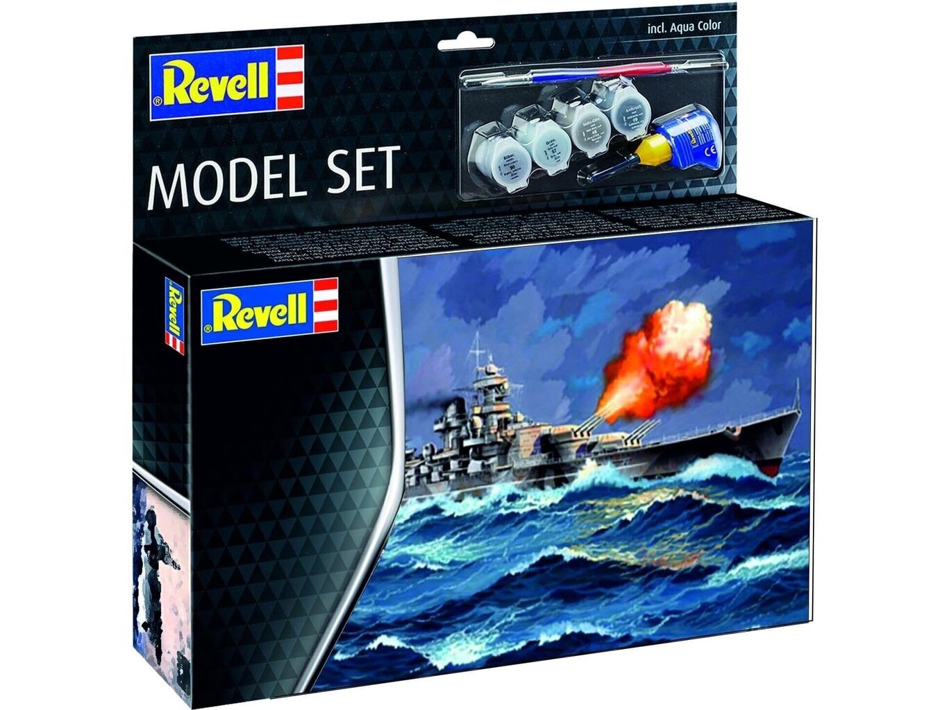 Revell - Battleship Gneisenau mudeli komplekt, 1/1200, 65181 hind ja info | Klotsid ja konstruktorid | hansapost.ee