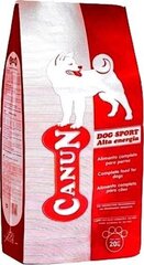 Canun Dog Sport 20 кг 40% мяса с говядиной для энергичных и спортивных собак цена и информация | Canun Товары для животных | hansapost.ee