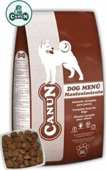 Canun dog menu 20кг корм для собак с говядиной цена и информация | Canun Товары для животных | hansapost.ee