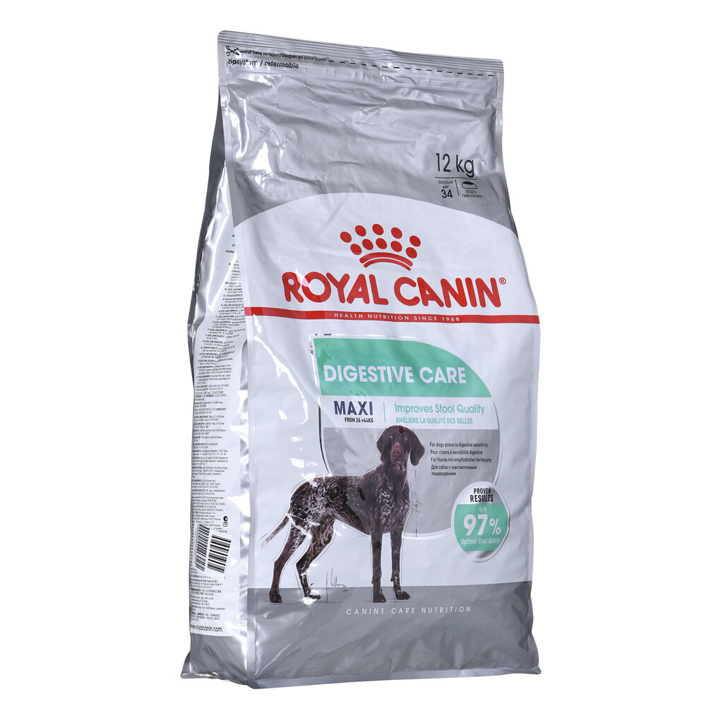 Royal Canin Maxi Digestive Care kanalihaga, 12kg price and information | Koerte kuivtoit ja krõbinad | hansapost.ee