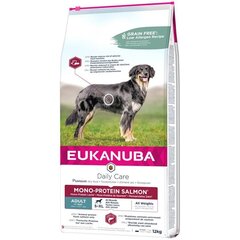 Eukanuba Dry Daily Care Adult Mono Protein Salmon12 цена и информация | Сухой корм для собак | hansapost.ee