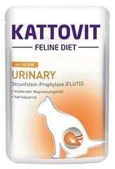 Kattovit Feline Diet Urinary kanaga, 85 g цена и информация | Кошачьи консервы | hansapost.ee