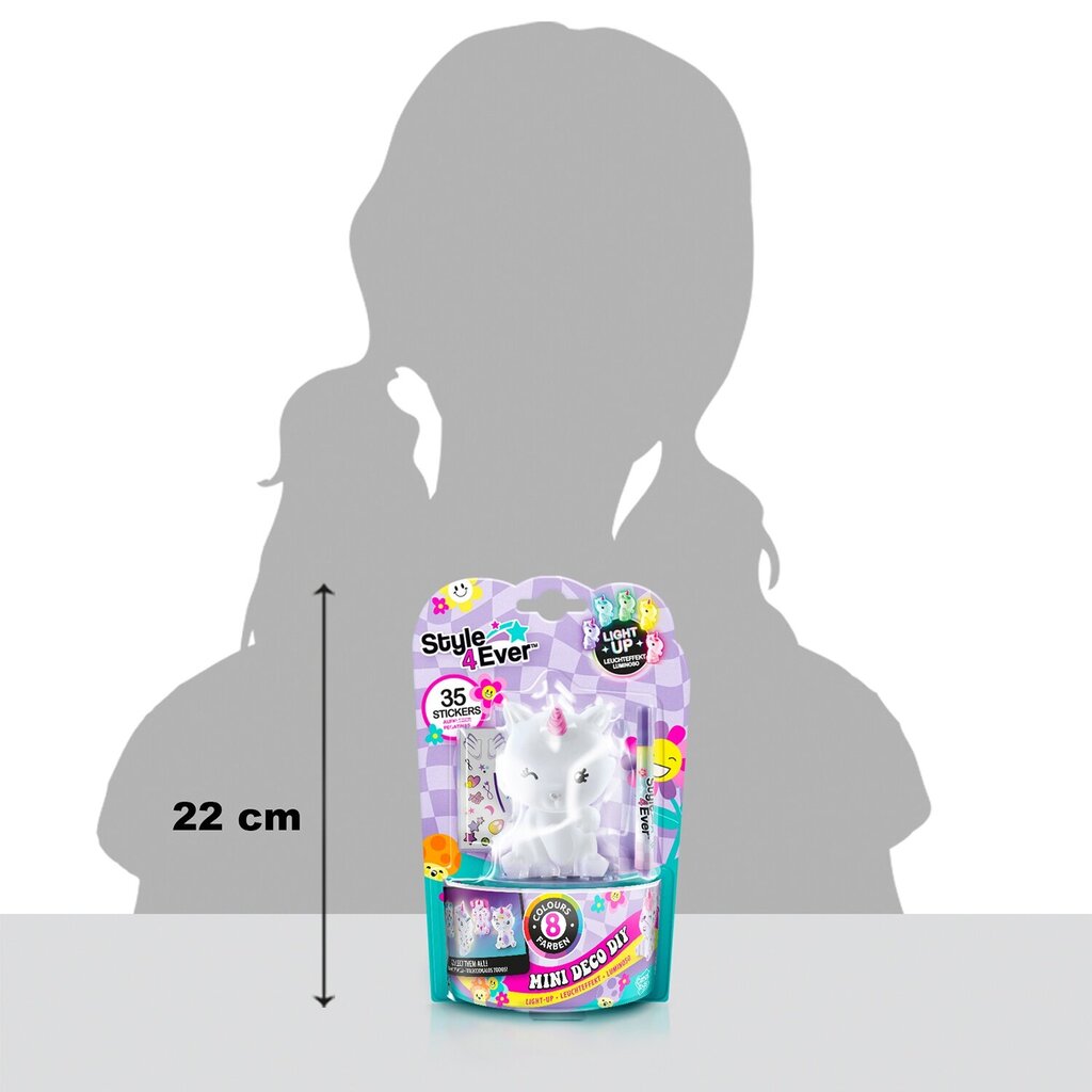 Komplekt Style 4 Ever Glowing Animal Decoration Kit hind ja info | Mänguasjad tüdrukutele | hansapost.ee