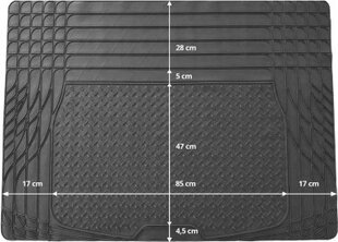 Amio Universal trunk mat 120x80cm TM01 цена и информация | Универсальные коврики | hansapost.ee