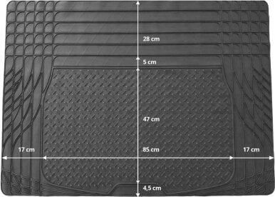 Amio Universal trunk mat 120x80cm TM01 цена и информация | Universaalsed matid | hansapost.ee