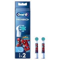 Oral-B EB10-2 Kids Spiderman hind ja info | Elektriliste hambaharjade otsikud | hansapost.ee