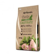 Fitmin Purity Castrate kanaga, 10 kg hind ja info | Kassi kuivtoit ja kassikrõbinad | hansapost.ee