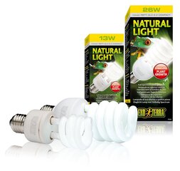 Террариумная лампа Natural Light 13w E27 PT2190 цена и информация | Товары для экзотических животных | hansapost.ee