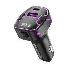 XO transmiter FM BCC12 Bluetooth MP3 car charger 3,1A black цена и информация | Дополнительные принадлежности | hansapost.ee