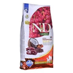 Farmina N&D Quinoa Dog Skin&Coat Adult Medium&Maxi hirveliha ja kookosega, 7 kg price and information | Dry dog food and crisps | hansapost.ee