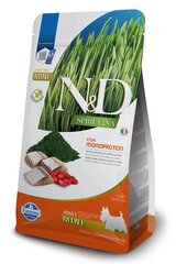 Farmina N&D Spirulina Adult Mini heeringaga, 2 kg price and information | Dry dog food and crisps | hansapost.ee