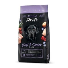 Fitmin For Life Light & Senior veise-, sea- ja linnulihaga, 12 kg price and information | Dry dog food and crisps | hansapost.ee