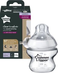 Tommee Tippee Бутылочка Newborn 150мл (TT0375) цена и информация | Детская посуда, контейнеры для молока и еды | hansapost.ee