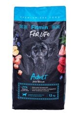 Fitmin For Life Adult Large Breed linnulihaga, 12 kg цена и информация | Сухой корм для собак | hansapost.ee