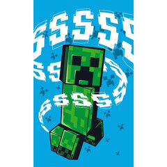 Käterätik Minecraft Hissing Creeper 30x50 cm hind ja info | Rätikud ja saunalinad | hansapost.ee