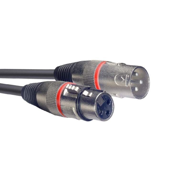 Helikaabel XLR/XLR (m/f) Stagg SMC10 RD, 10 m hind ja info | Juhtmed ja kaablid | hansapost.ee