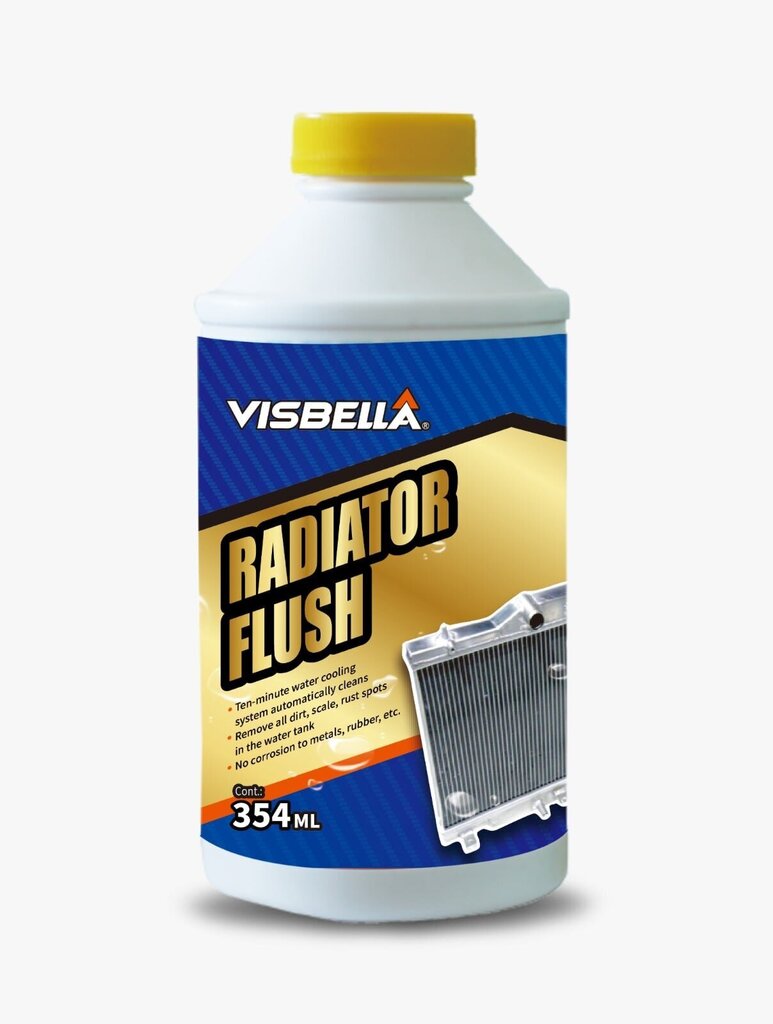 Radiaatori/jahutussüsteemi puhastusvahend Visbella, 354 ml hind ja info | Autokeemia | hansapost.ee