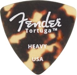 Набор медиаторов Fender Tortuga 346 Heavy 6шт цена и информация | Принадлежности для музыкальных инструментов | hansapost.ee