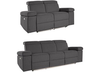 Комплект из 2-х диванов Loft24 Rayland, серый цена и информация | Комплекты мягкой мебели | hansapost.ee