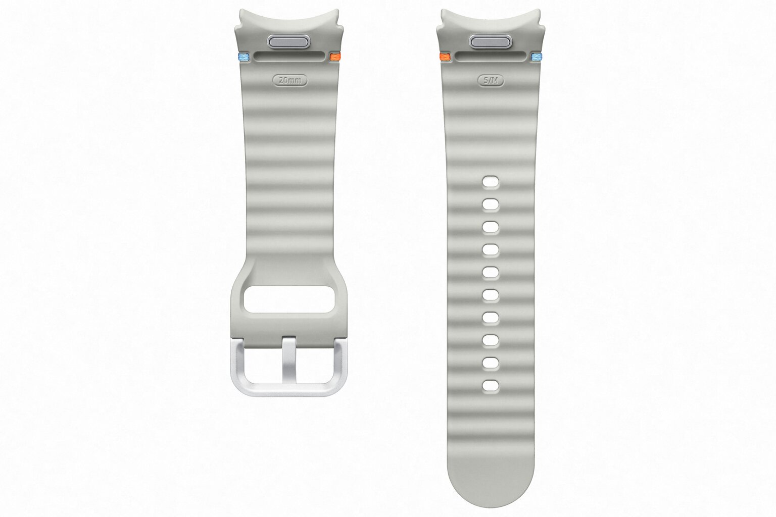 Samsung Sport Band (S/M) Silver hind ja info | Nutikellade aksessuaarid ja tarvikud | hansapost.ee